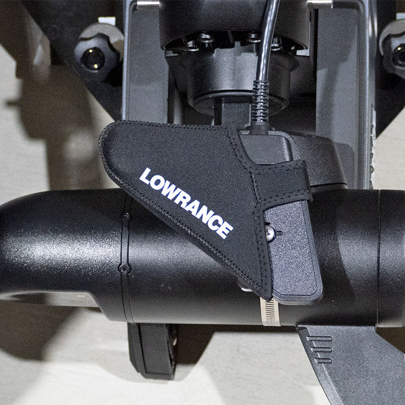 EAGLE EYE 振動子用 ネオプレーンカバー Lowranceロゴ入り - 画像 (2)