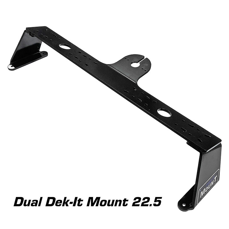 Dek-It Mount デュアルマウント 22.5度角 GPSアンテナ取付可